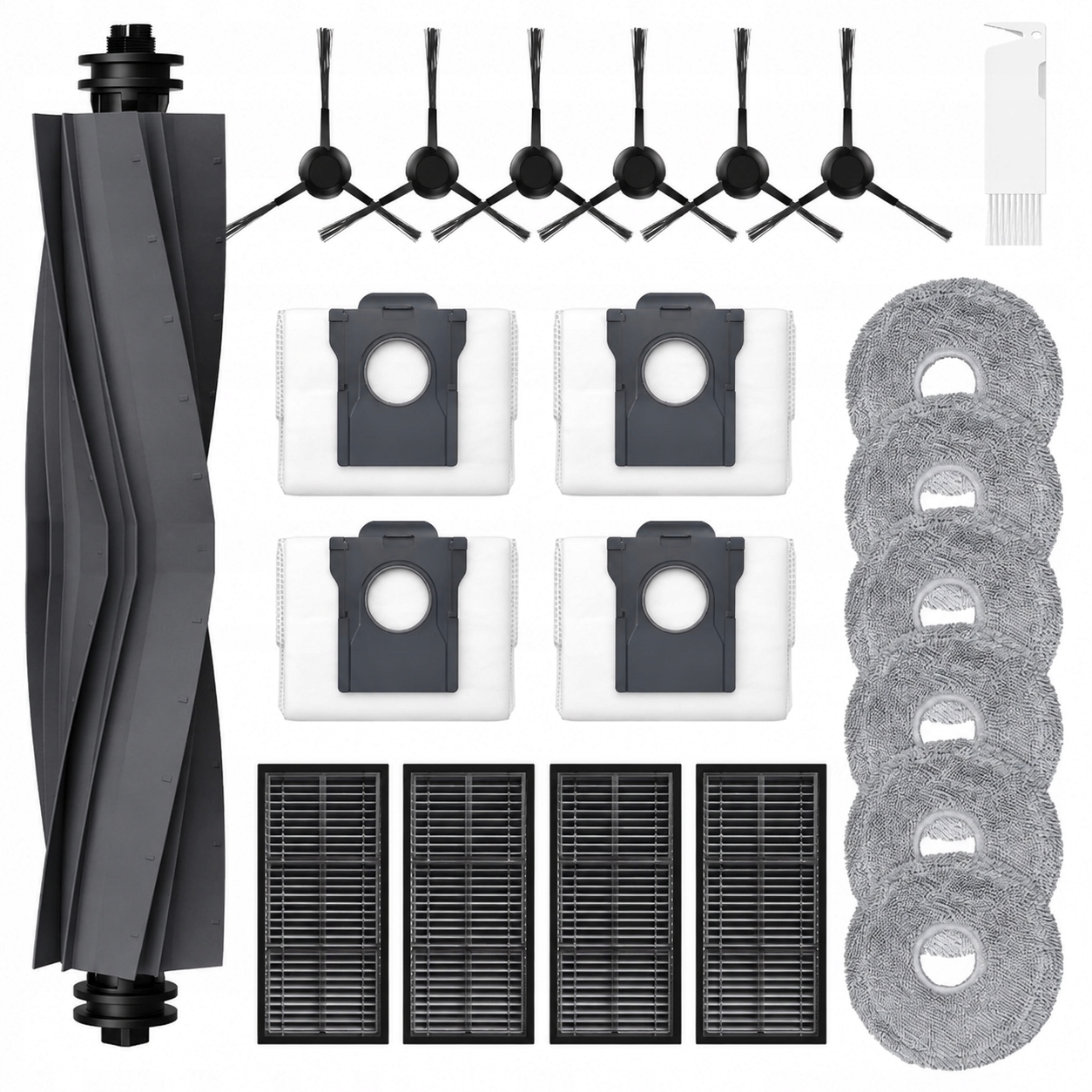 Zestaw Filtry Szczotki Do Dreame L10s Ultra gen2, Pro Heat X30 Mova E30 P10