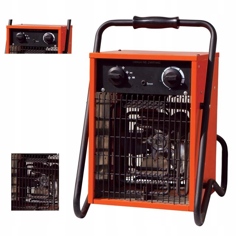 DEDRA электрический нагреватель 5 кВт DED9922 3-фазный