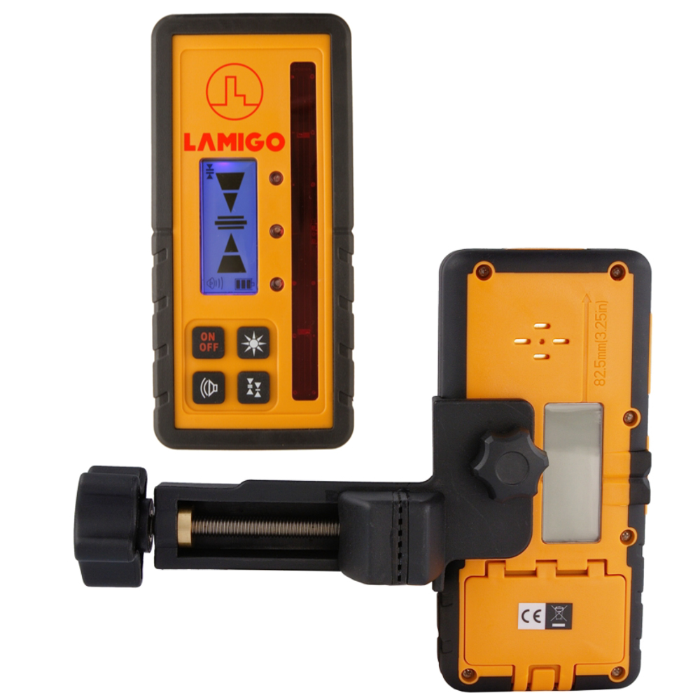 Laserový přijímač pro rotační lasery RC600 Lamigo laser červený