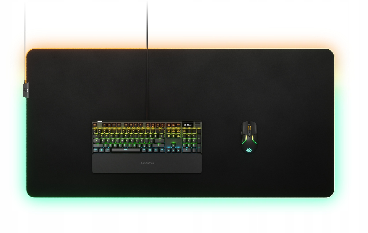 Duża Podkładka Steelseries QcK Prism 3XL Rgb 122 cm x 59 cm