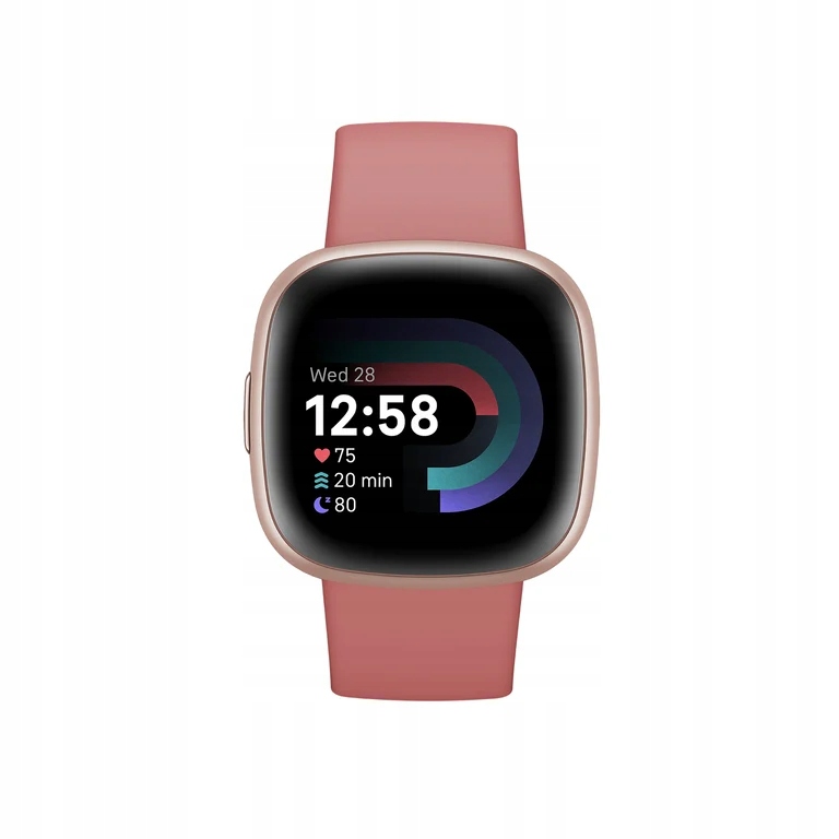 Fitbit Versa 4 Cyfrowy Ekran dotykowy Różowy GPS Marka Fitbit