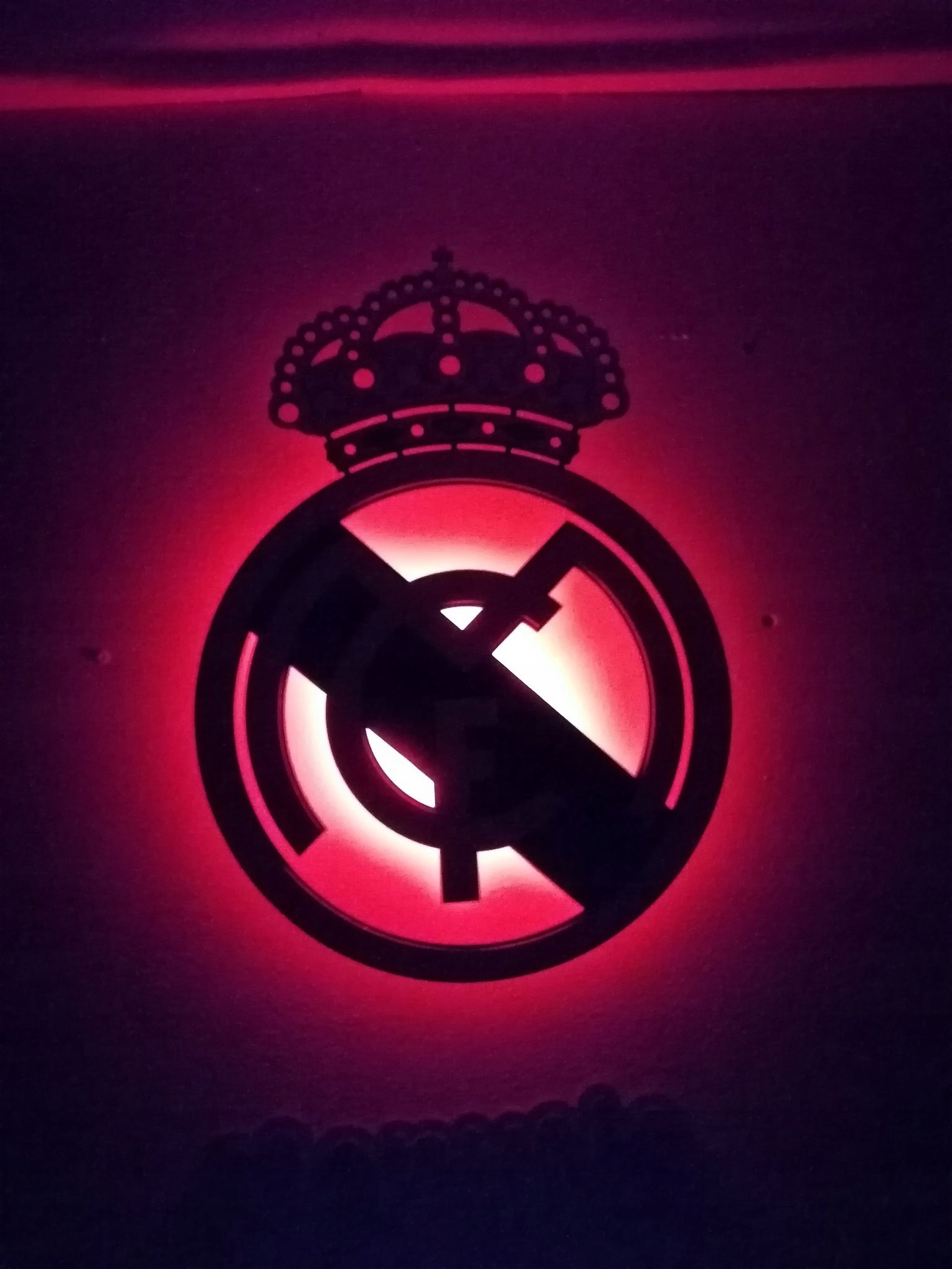 herb REAL MADRYT lampka nocna na ścianę Marka inny