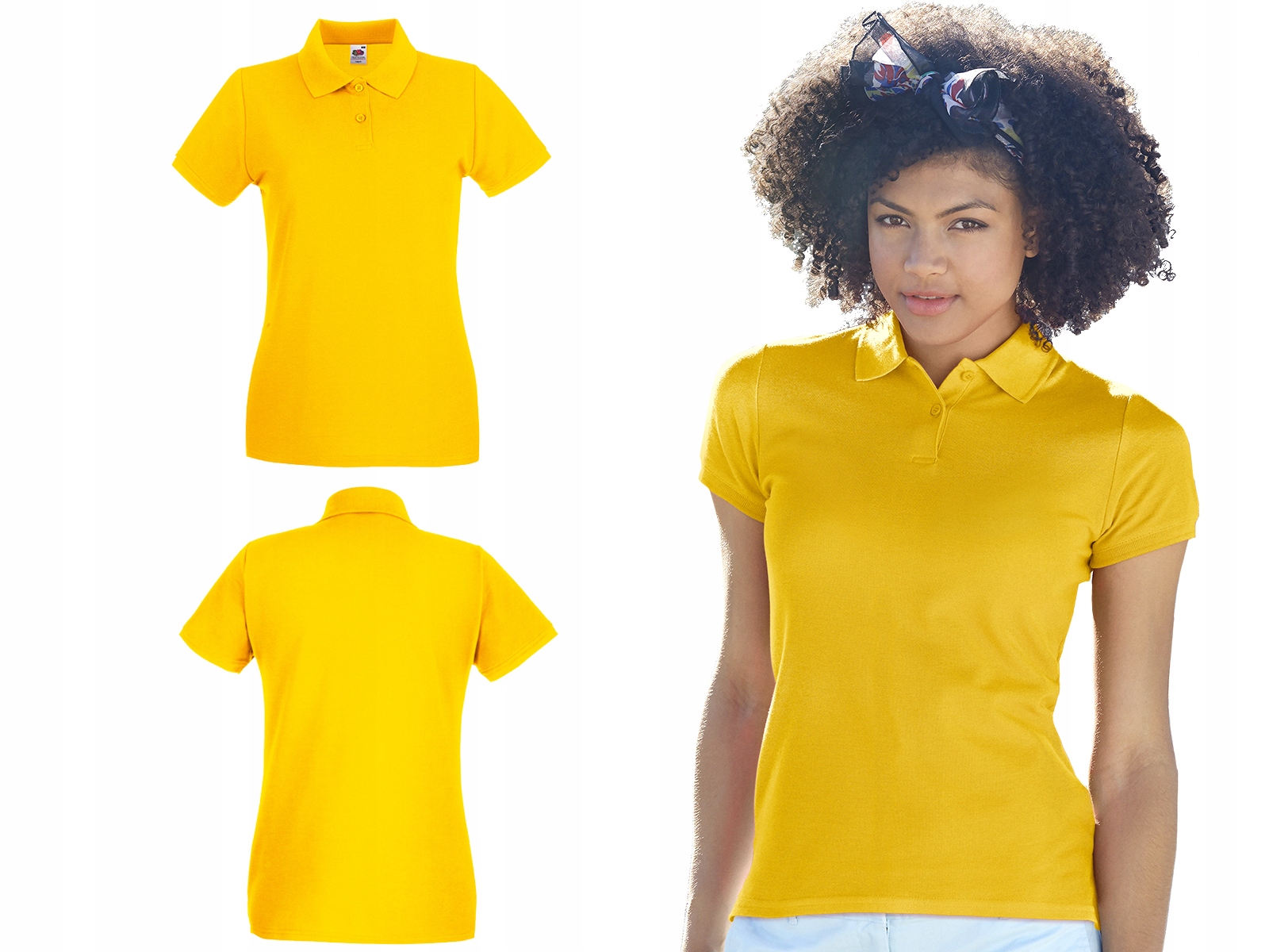 

Damska Koszulka Premium Polo Fruit Of The Loom XL
