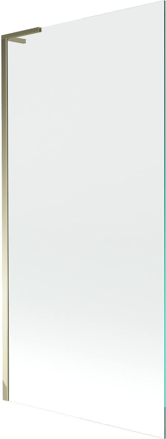 Mexen Next L skleněná vana 1-křídlová 90 x 150 cm, transparentní, zlatá 8