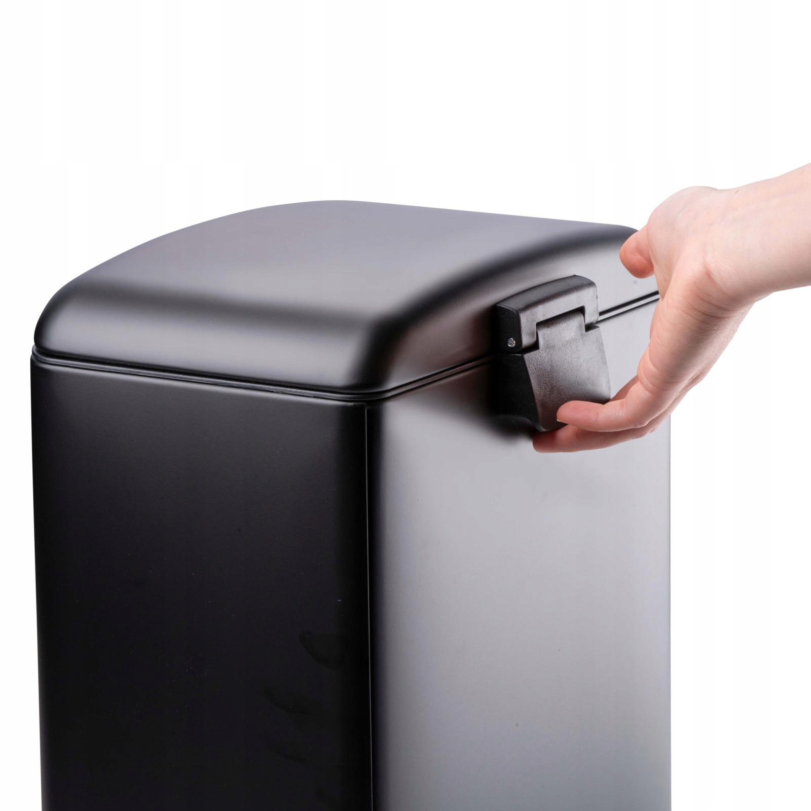 Kosz na śmieci Dirt Devil 20l Czarna Stal Typ kosze do wewnątrz