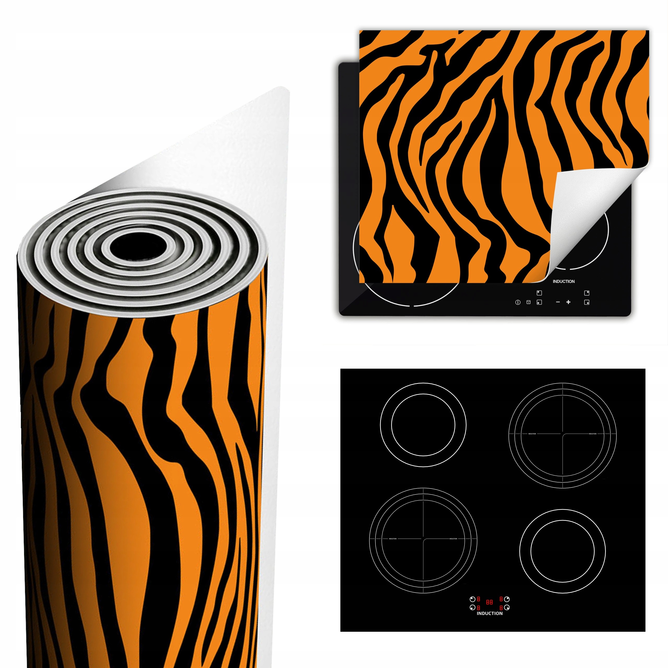 Ochranná Podložka Na Sporák Má Více Místa 60x52 tygr