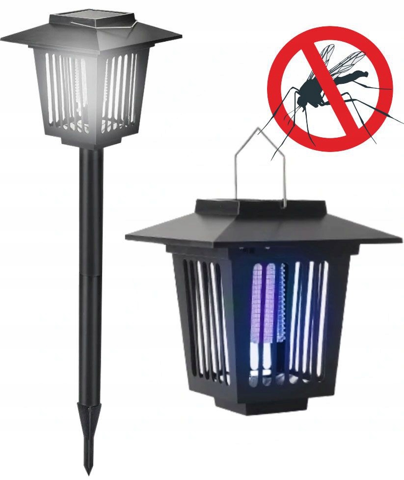 

Lampa Solarna Ogrodowa Lampion Owadobójcza