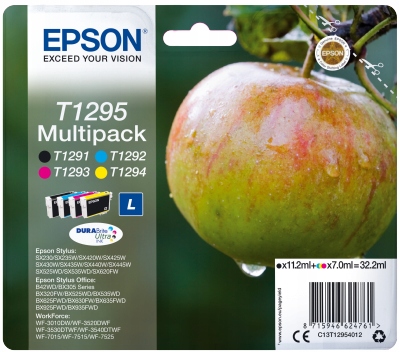 Epson Multipack 4-colours T1295 DURABrite UltraInk C13T12954012