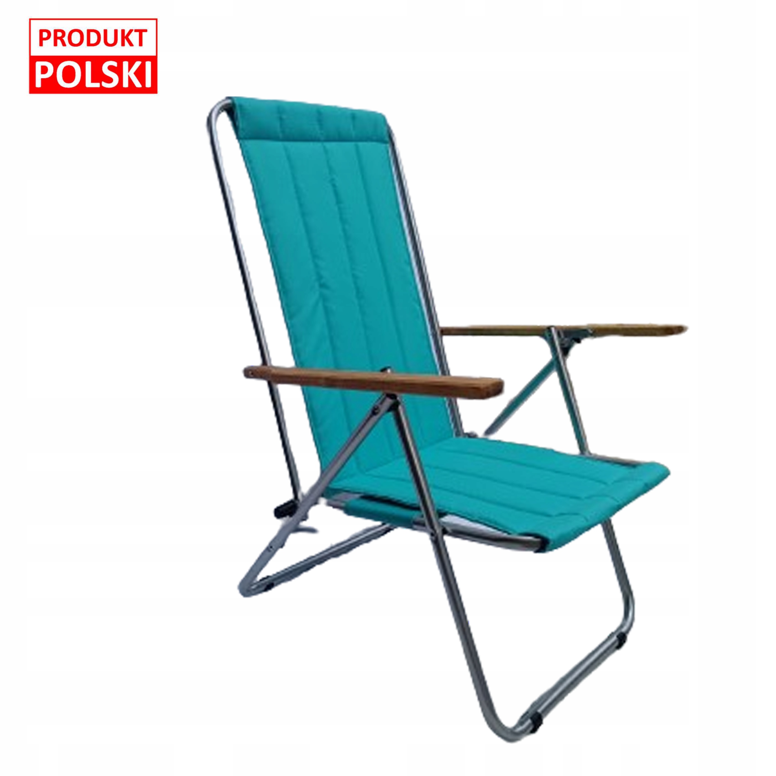 LEŻAK PLAŻOWY GUSIO WZMACNIANY 150 KG POLSKI PRODUKT KEMPING Marka inna