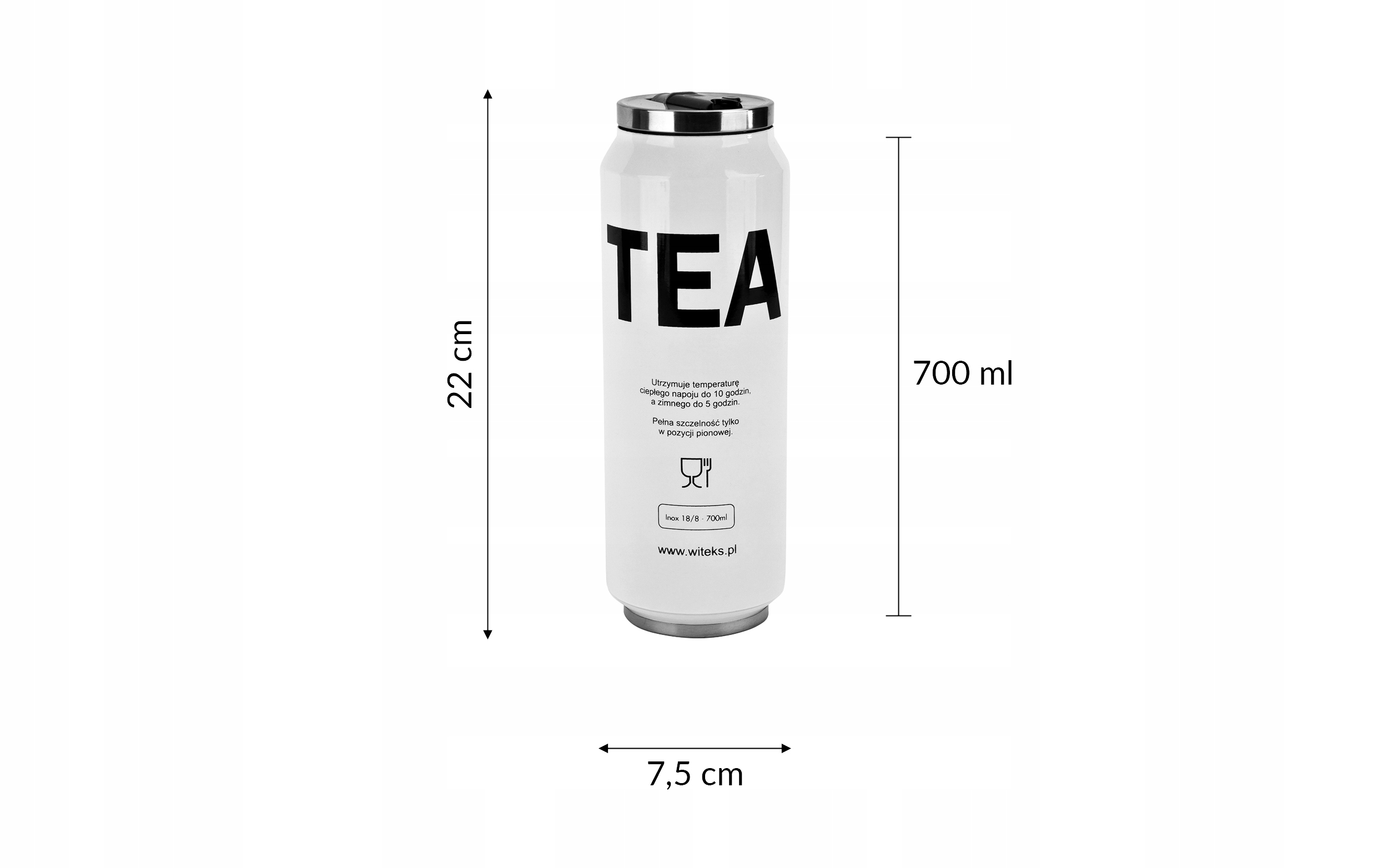 Kubek Termiczny 700ml Tea