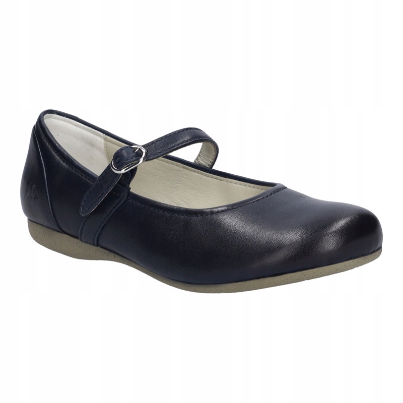 Josef Seibel 87277 Fiona 77 Tmavě Modré Baleríny S Páskem Vel. 38