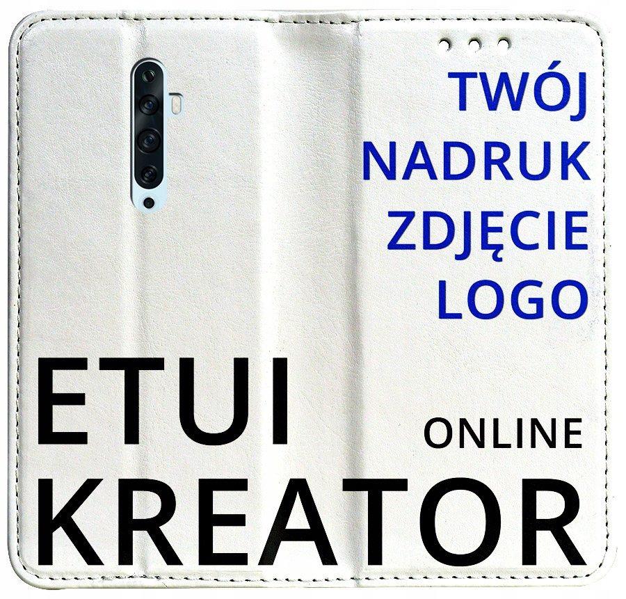 

Etui Portfel Kreator Nadruk Do Oppo Reno 2Z