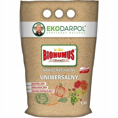 

Biohumus naturalny sypki nawóz uniwersalny 1l