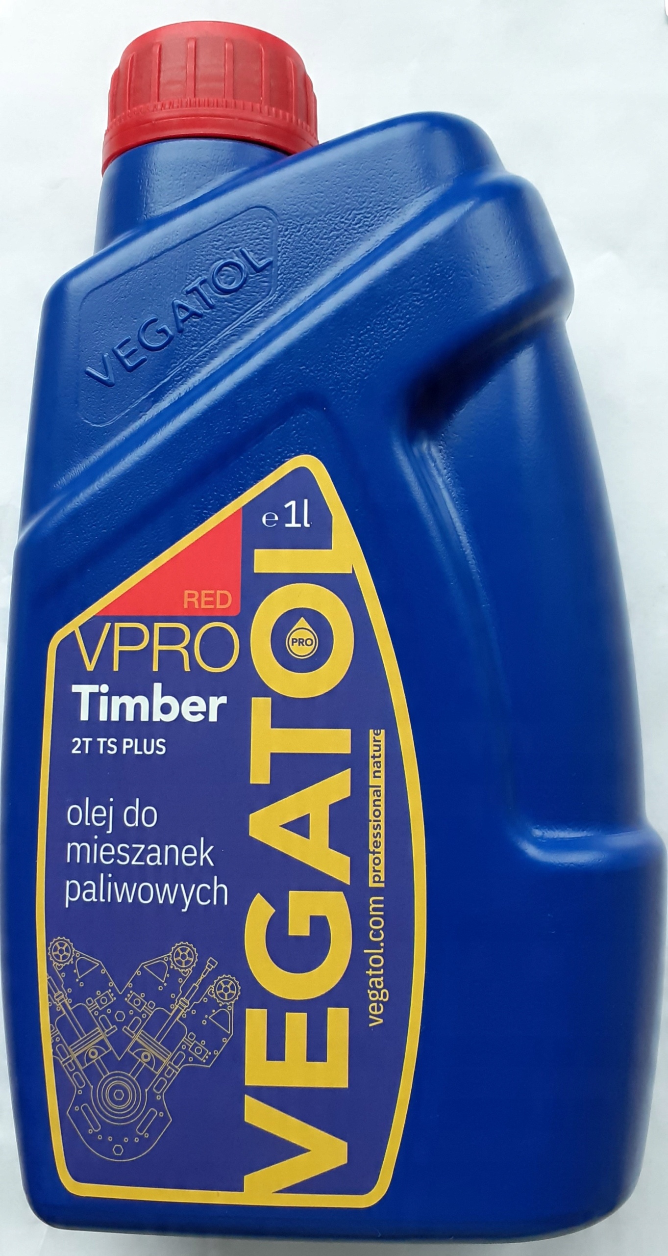 

Olej do paliwa mieszanki V-Timber 2T TSplus Red 1L