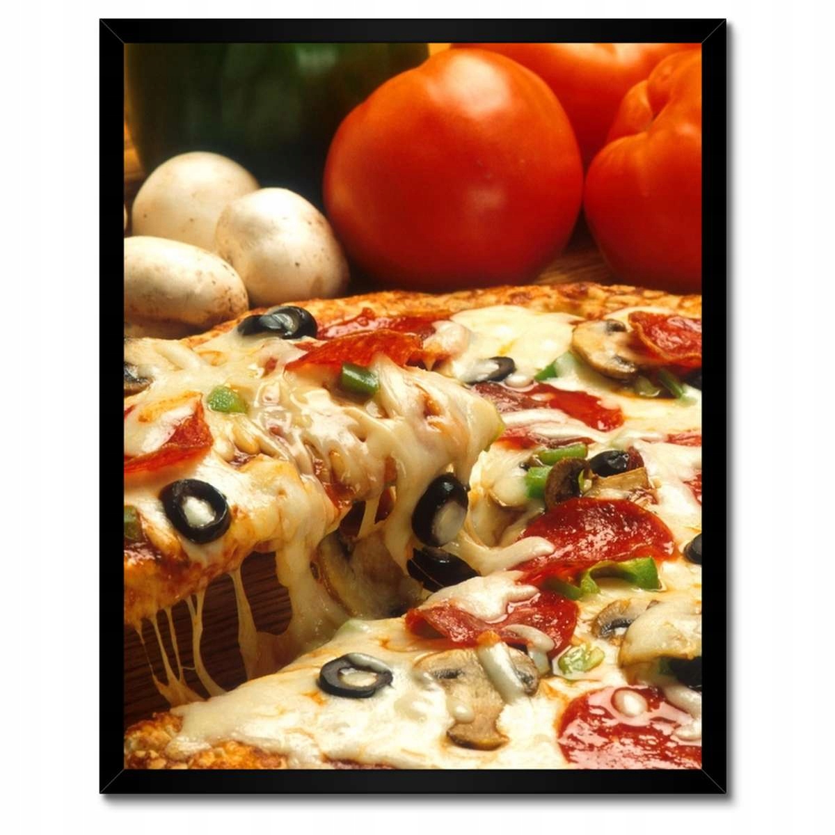 Plakáty v rámu 40x50 Chutná pizza