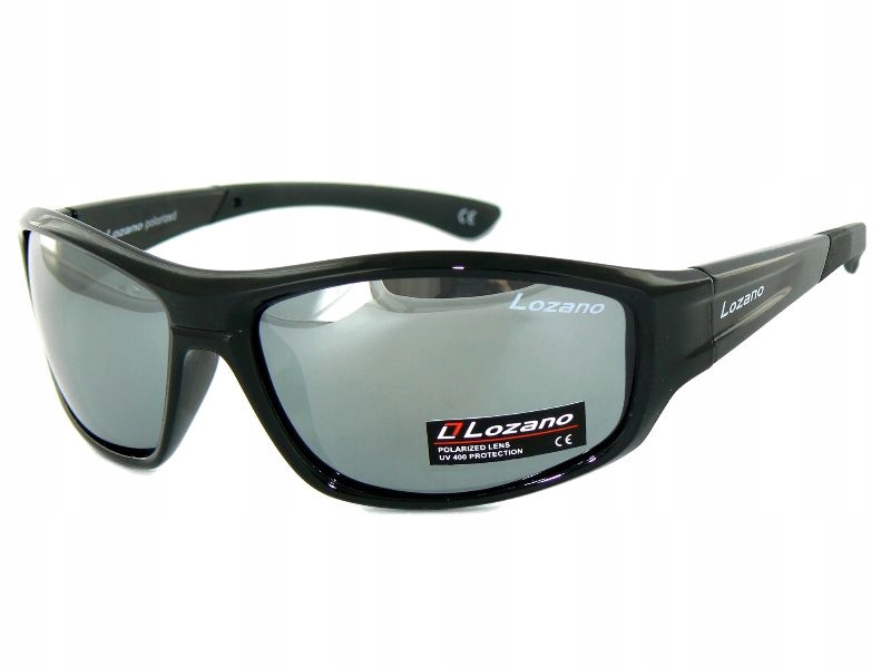 Černé Polarizační Brýle Kitesurfingu Sport Stříbrné pro muže Sada