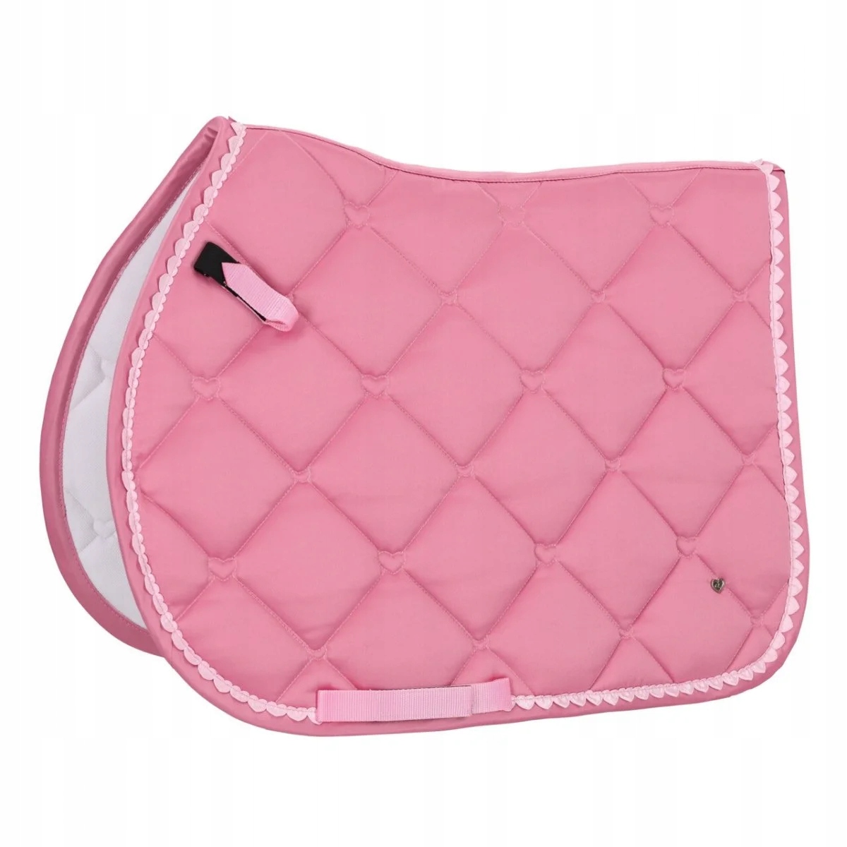 Czaprak dla konia Qhp Lyvia pink z serduszkami różowy Vs