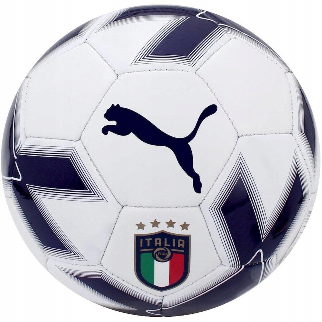 Puma Piłka Nożna 083726 06 Granatowo-Biała Rozmiar 5