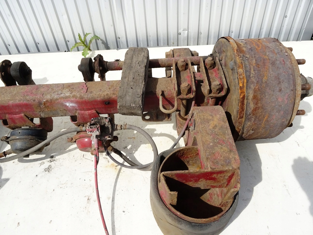 OŚ TYLNA BPW PRZYCZEPA SCHMITZ FG18 Stan opakowania oryginalne