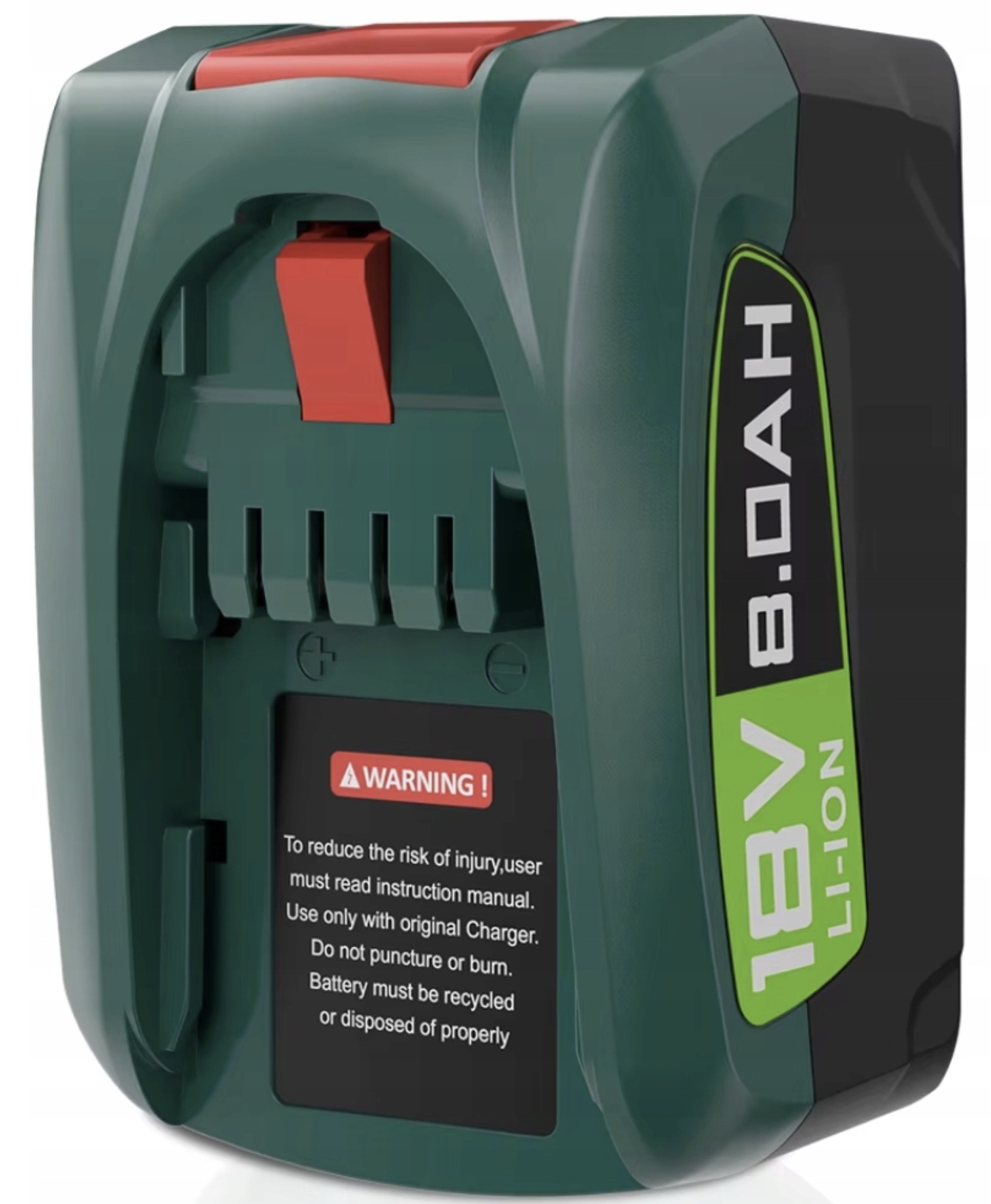 Ultra prostorná náhrada Li-Ion pro Bosch 18V 8Ah Pba Psr Psb Power4All