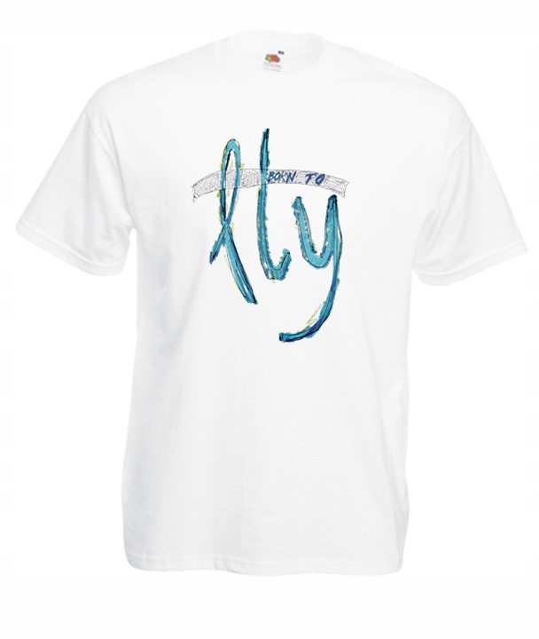 

M Koszulka Męska Lotnia Paralotnia Born To Fly