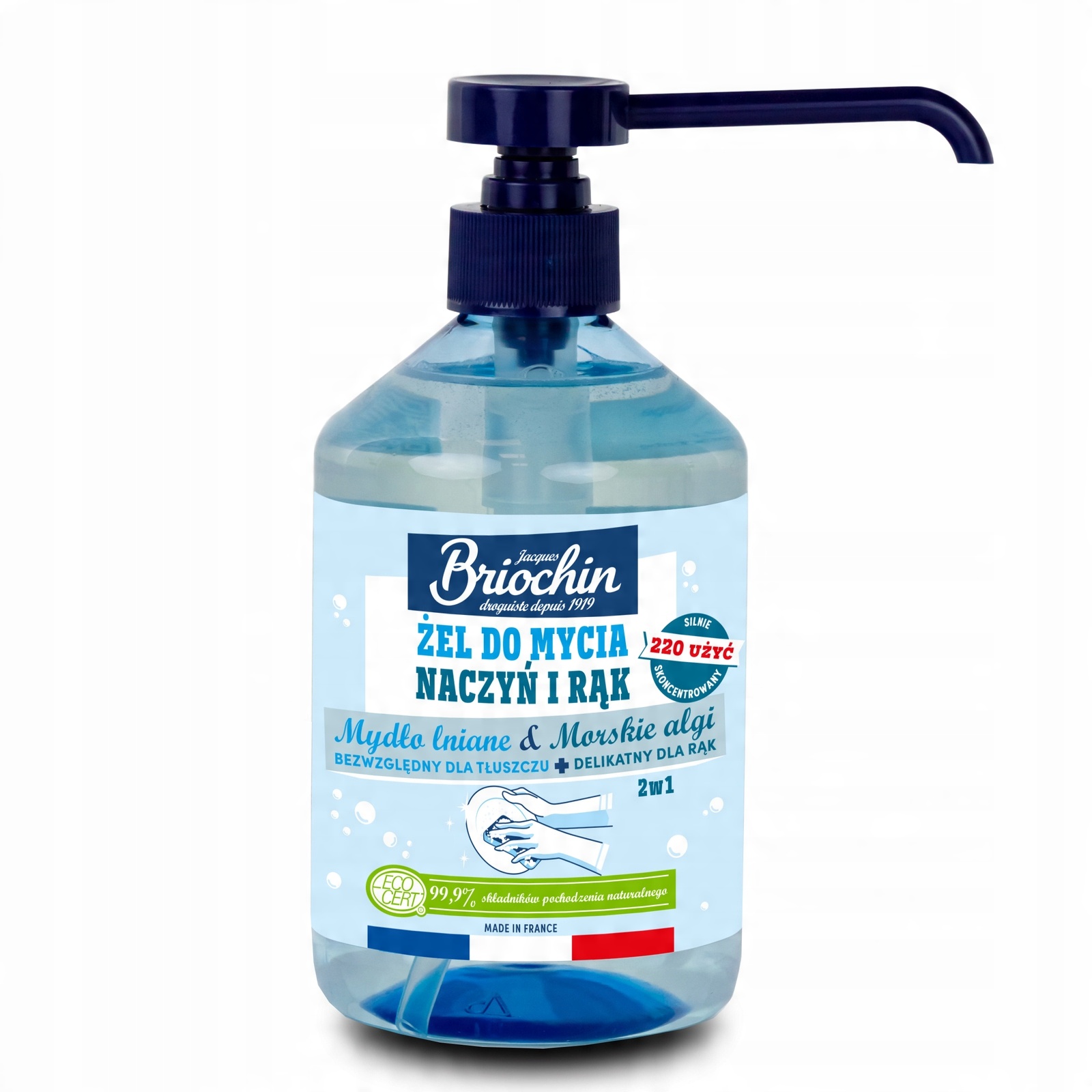 

Żel Do Mycia Naczyń I Rąk – Mydło Lniane 500 ML
