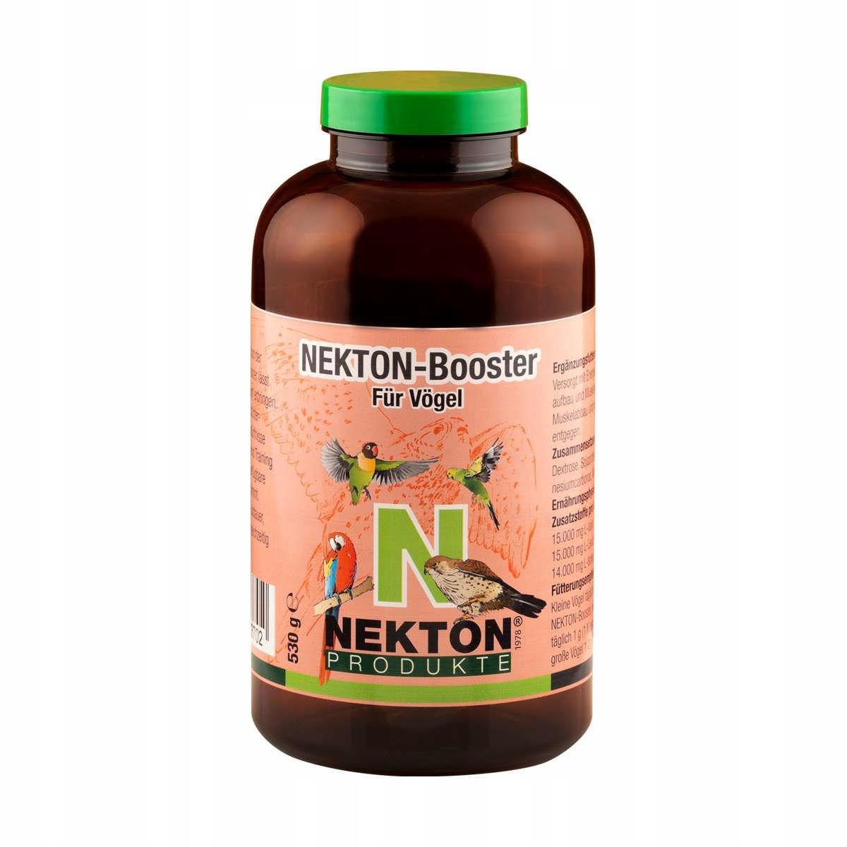 Nekton Booster – síla a posílení pro všechny druhy papoušků 530 g