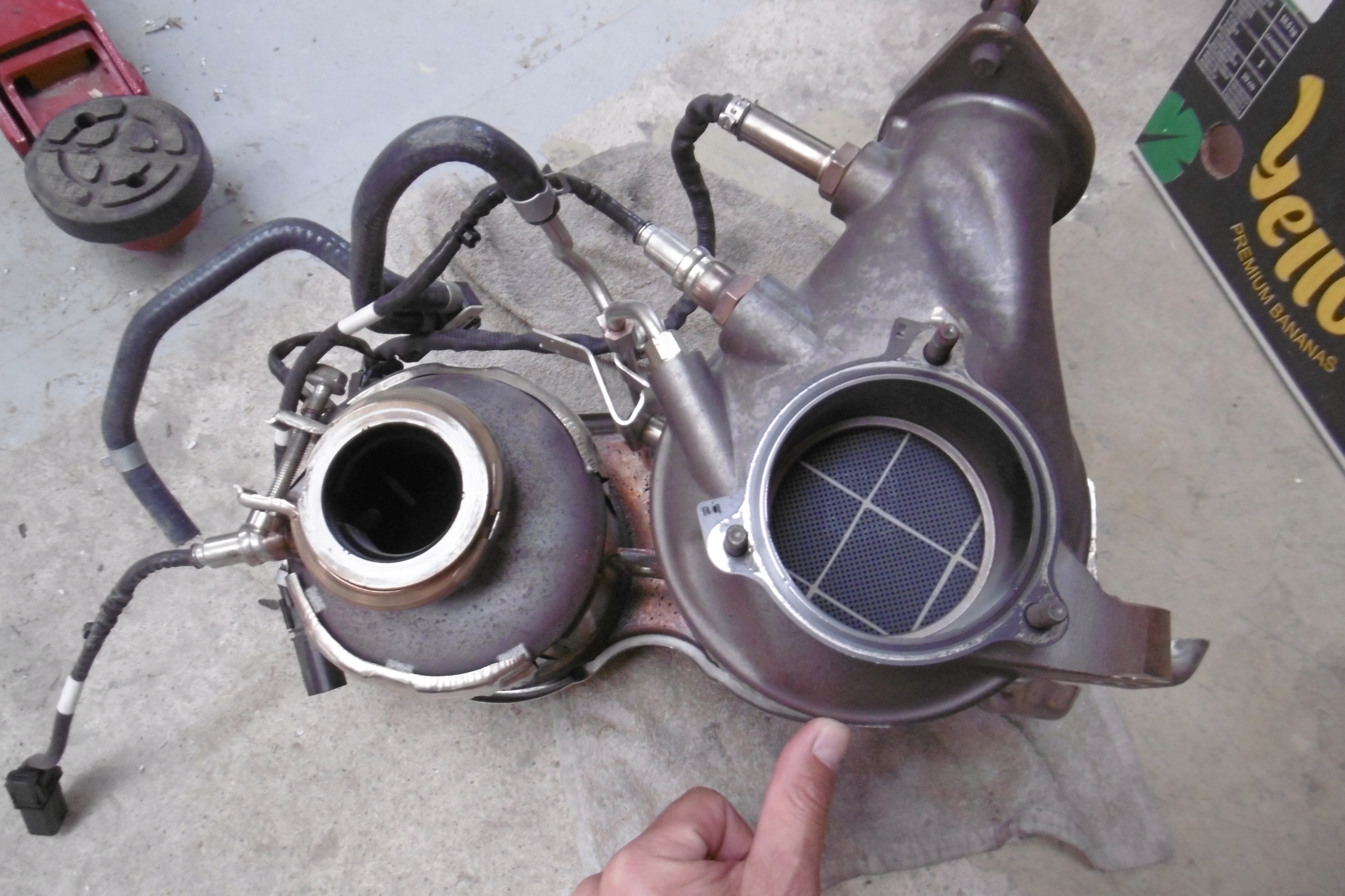 kia SORENTO IV 21-24 2.2 катализатор SANTA FE DPF 29640-2R000