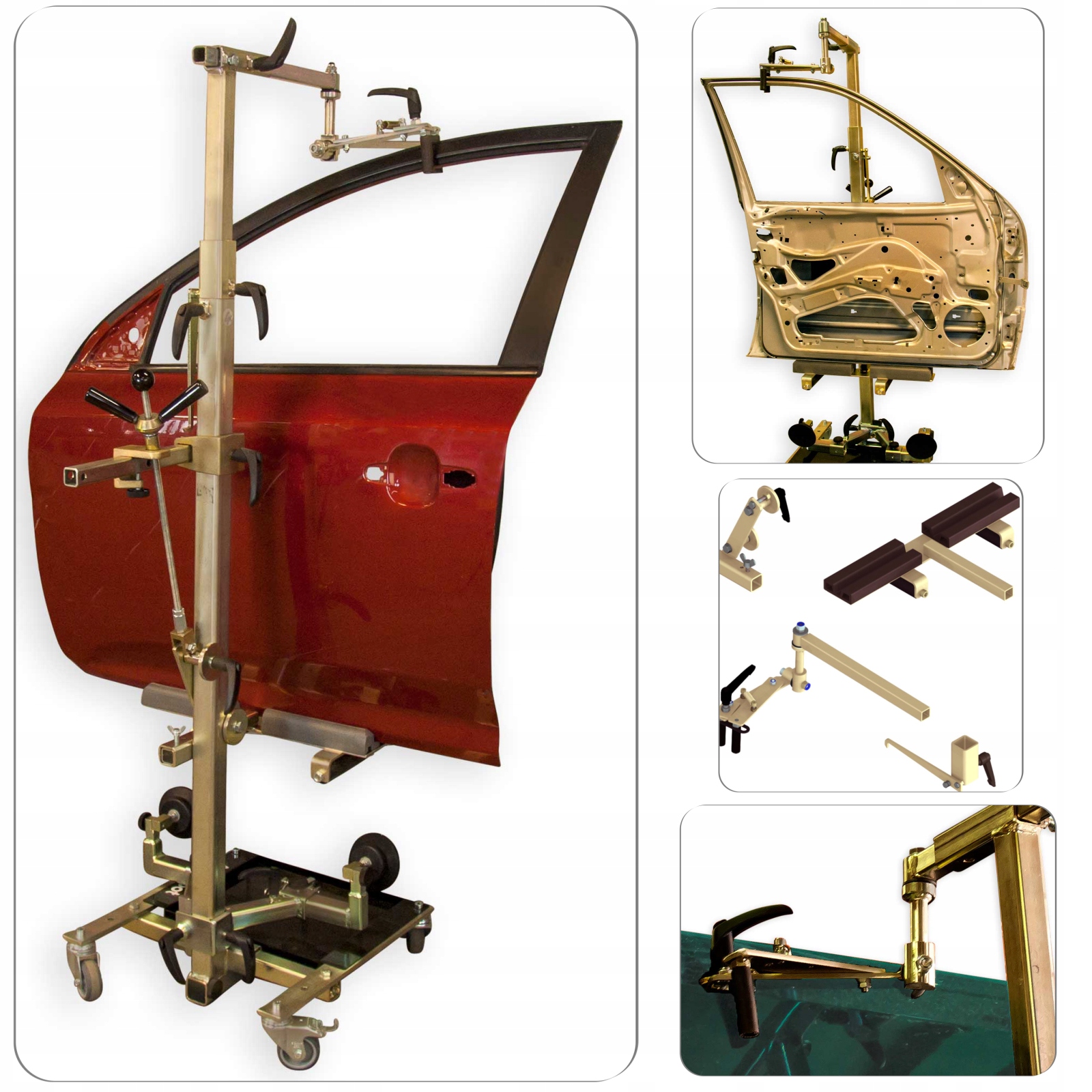 Komponenty na demontáž dverí automobilov Autorobot A-14-11-12