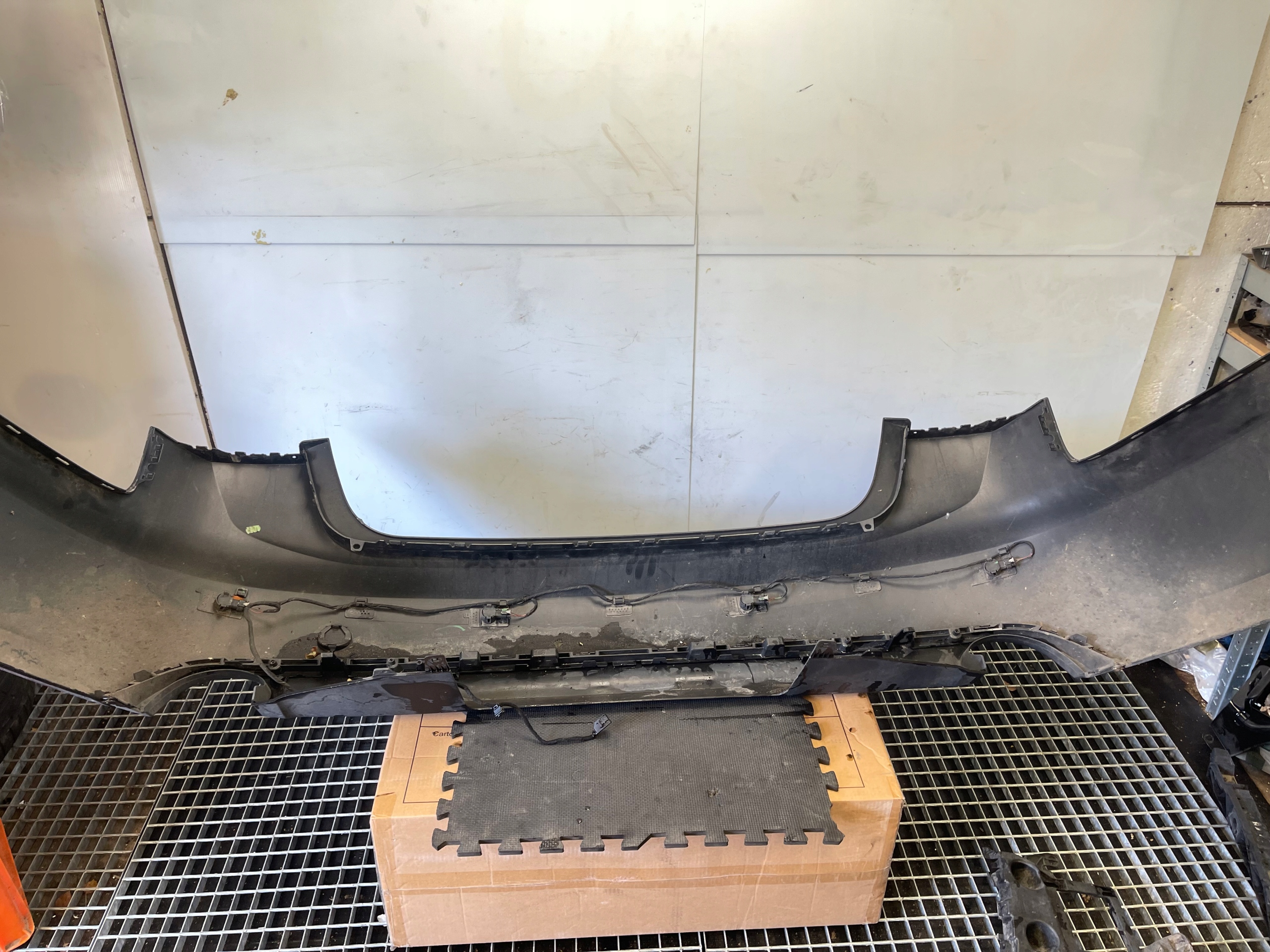 Stoßstange heck komplet 4 PDC AUDI A6 C7 LZ9Y Sedan