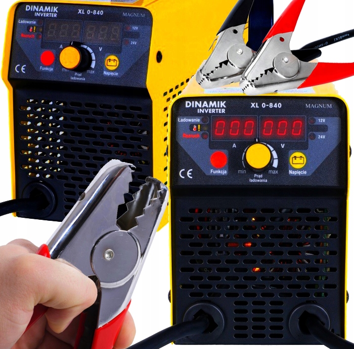 Usmerňovač S Nabíjačkou Magnum XL 840 800A 12/24V 230V Štart