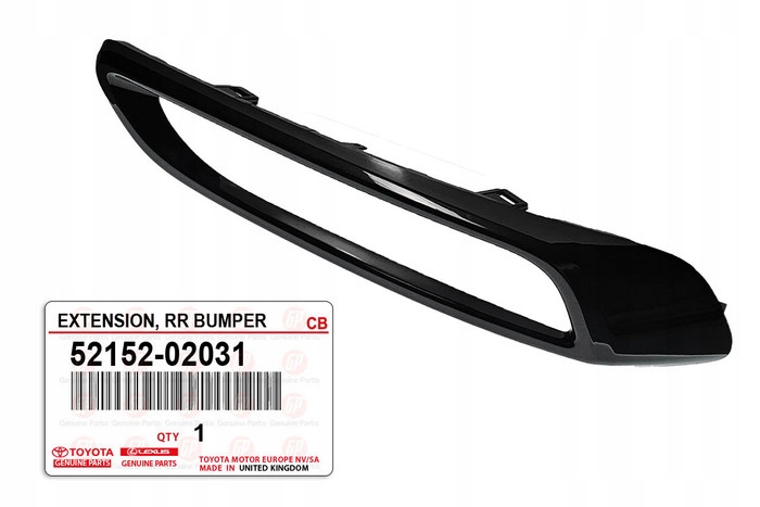 TOYOTA AURIS 15-18 OSŁONA RAMKA LAMPKI TYŁ PRAWA 5215202031 ORYGINAŁ