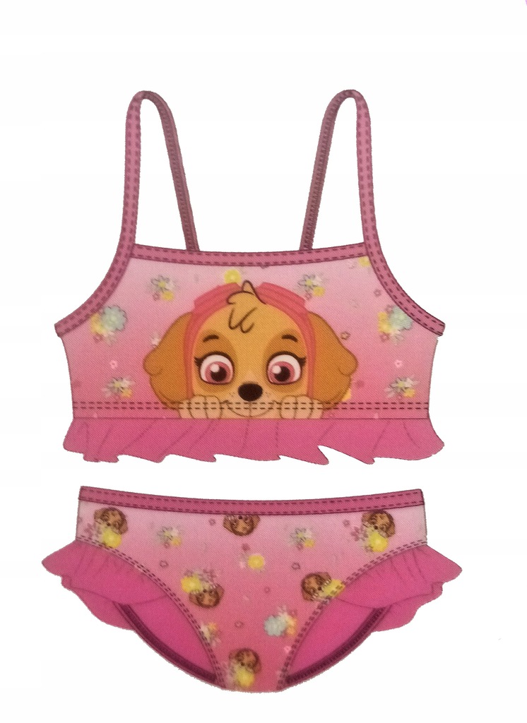 

Psi Patrol Strój kąpiel dwuczęściowy Bikini122/128