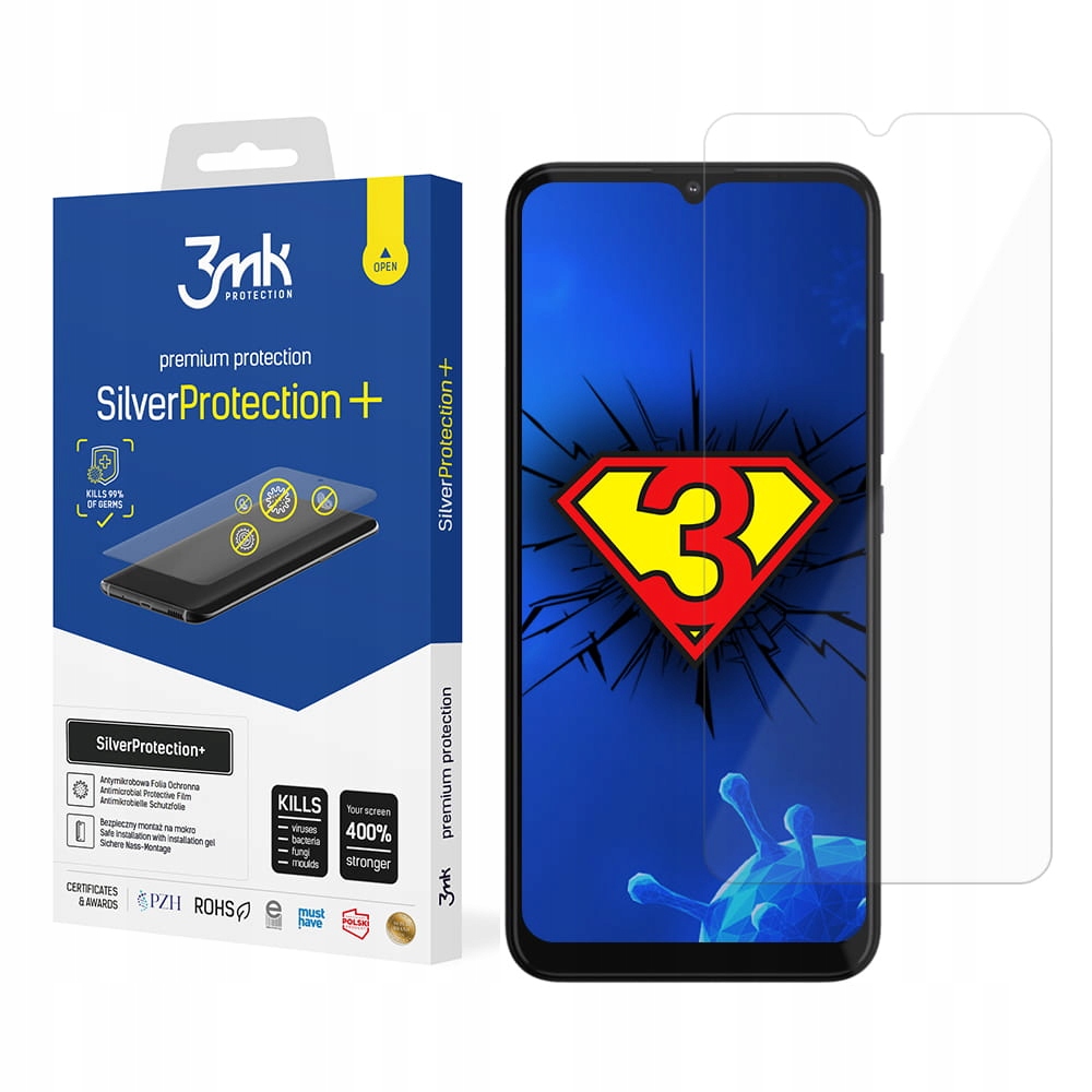 

Folia ochronna do Moto G10 Power 3mk Silver+