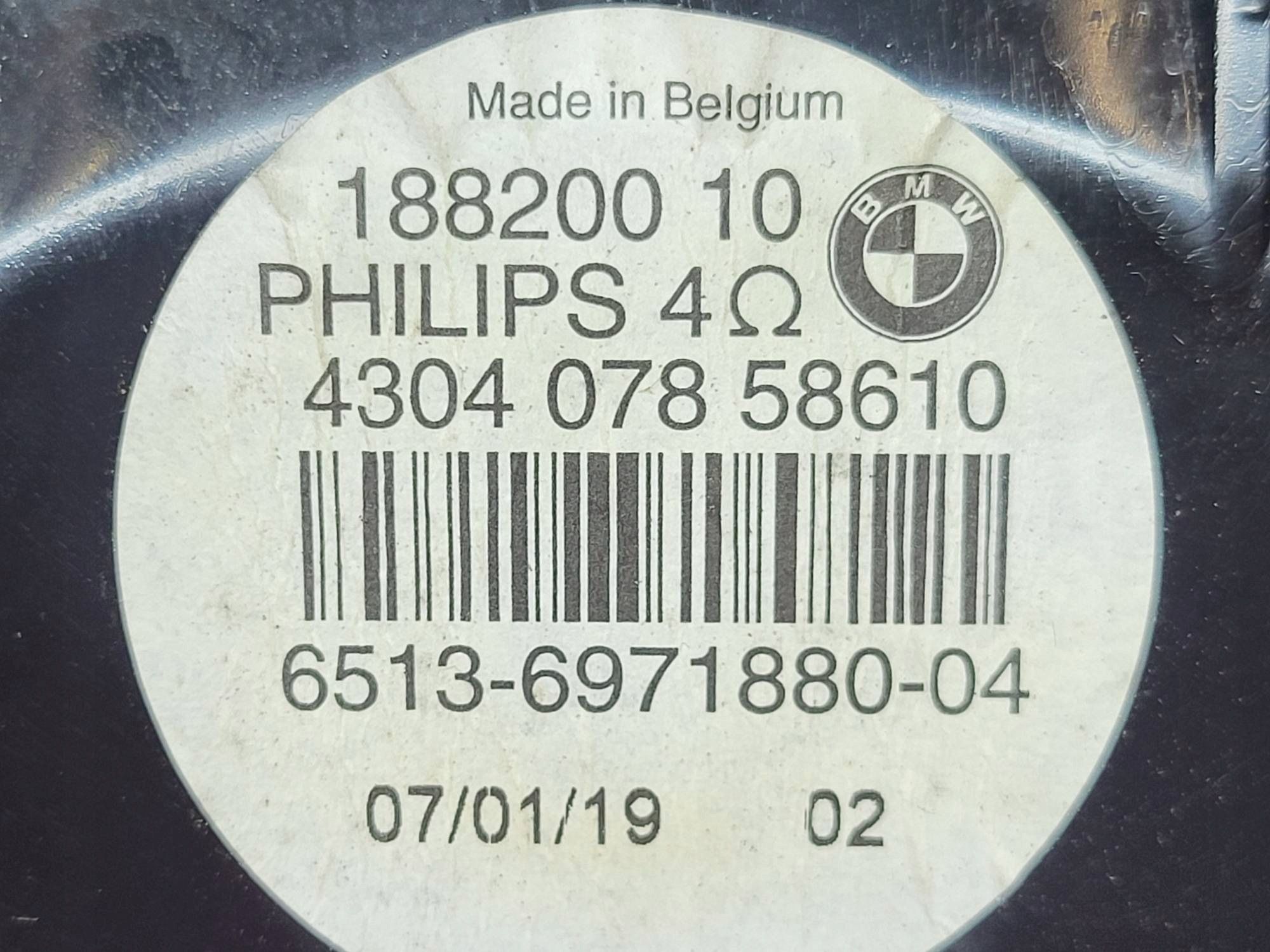speaker BMW X5 E70 3.0 D 18820010