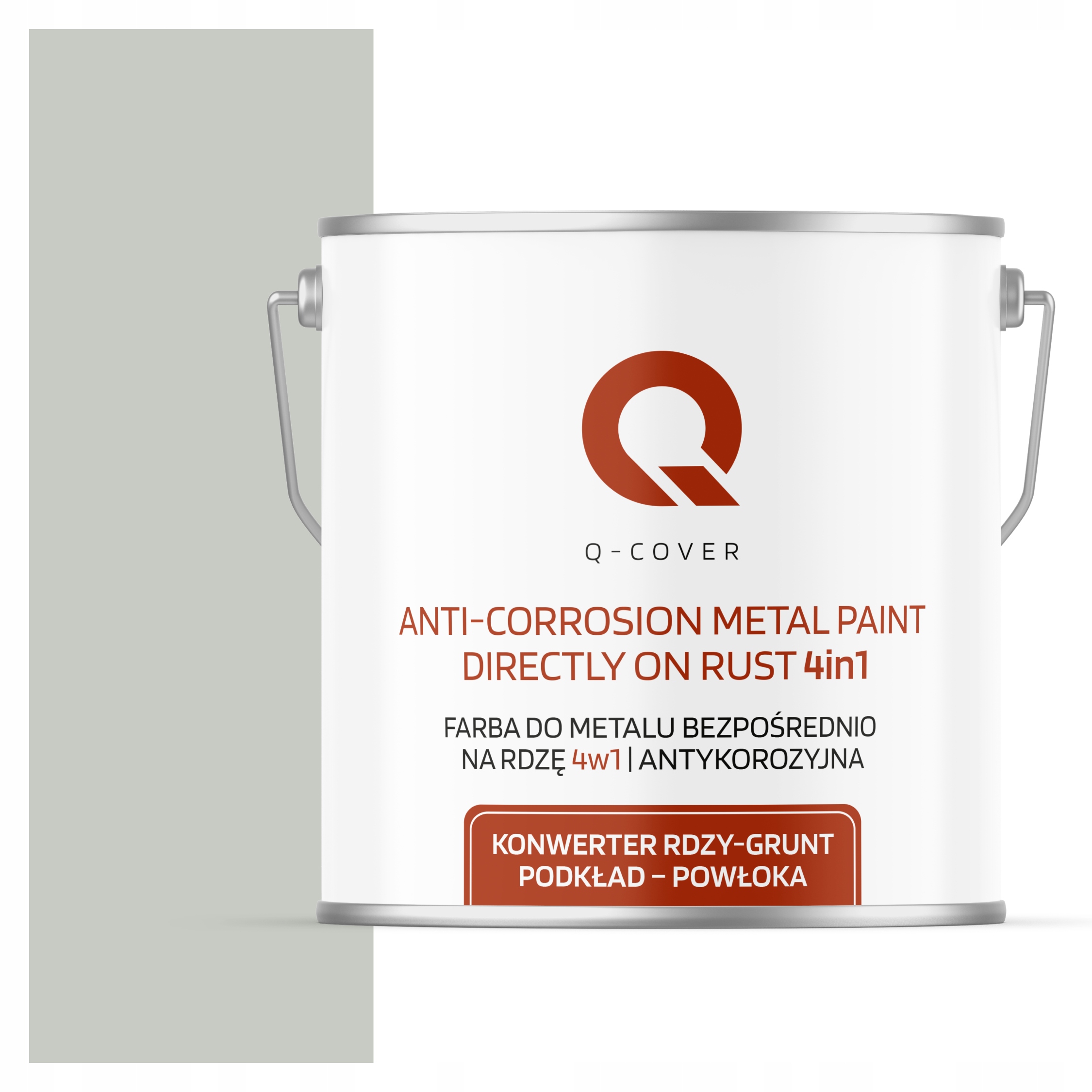 Antikorózna Farba Na Kov A Plech Na Hrdzu Biela Papyrus Ral 9018 Mat 5 L