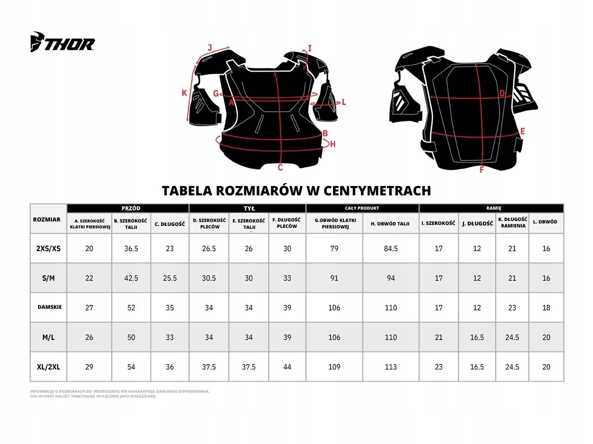 BUZER DZIECIĘCY NA CROSSA THOR GUARDIAN MX 2XS/XS • Opinie - Allegro
