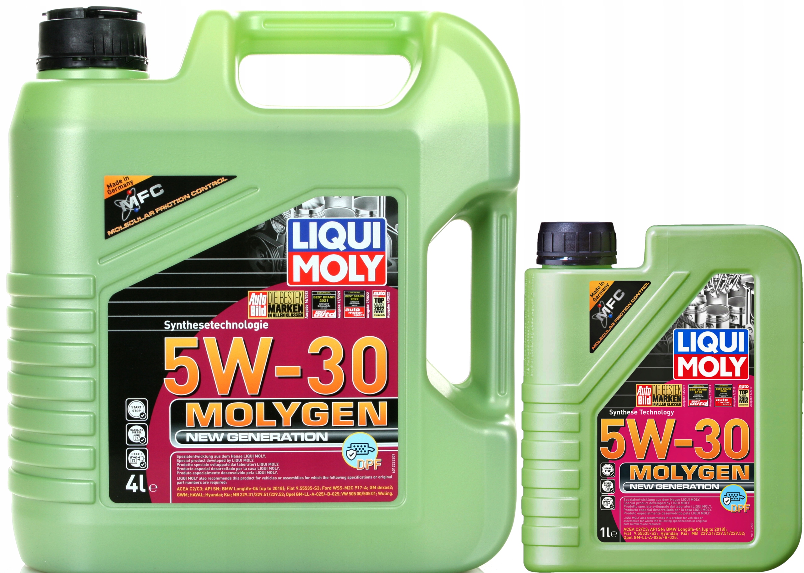 Olej Liqui Moly Molygen New Generation Dpf 5V30 5L