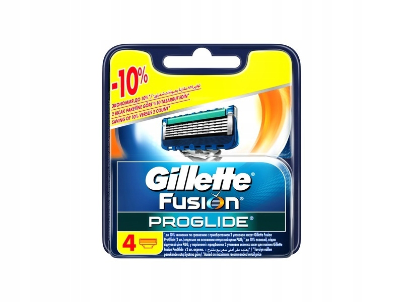 

Wkład Gillette Fusion ProGlide (4 sztuki)