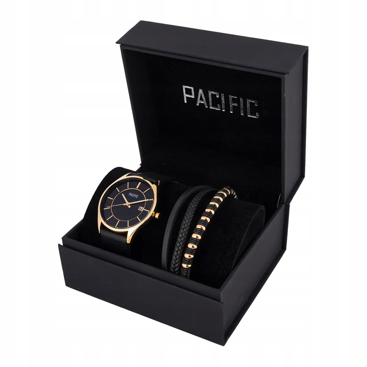 Pacific X0037-09 komplet zlatý náramek elegantní sada pro