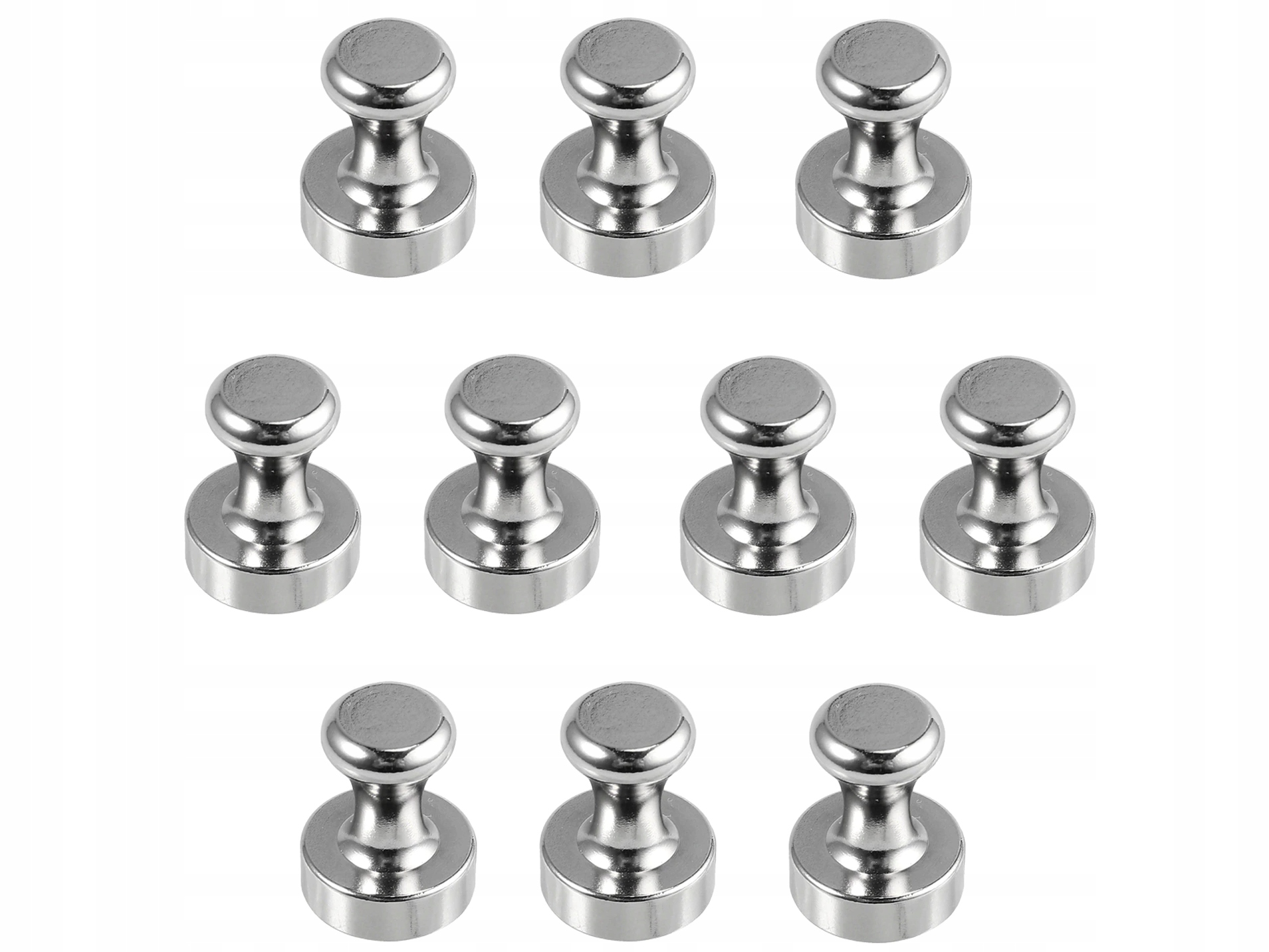 

Magnes Neodymowy Na Tablicę Lodówkę 10 Szt 12X16mm