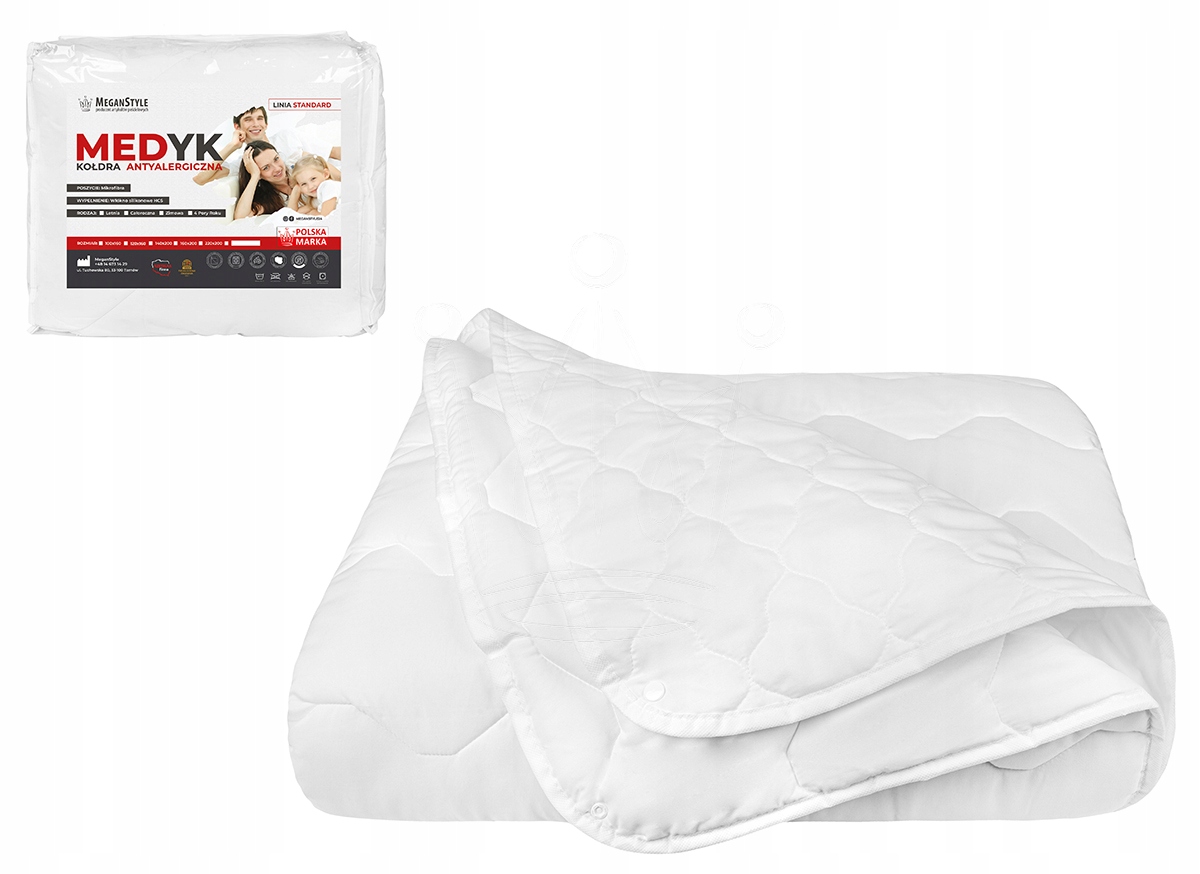 

Kołdra Podwójna 4 Pory roku 140x180 Antyalergiczna