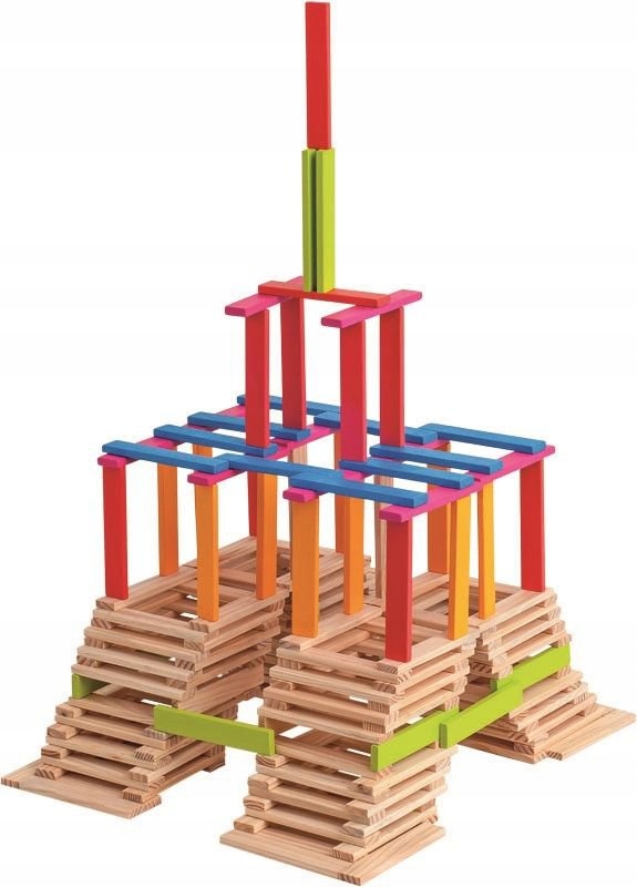 

Woody - Klocki drewniane planks 200 sztuk