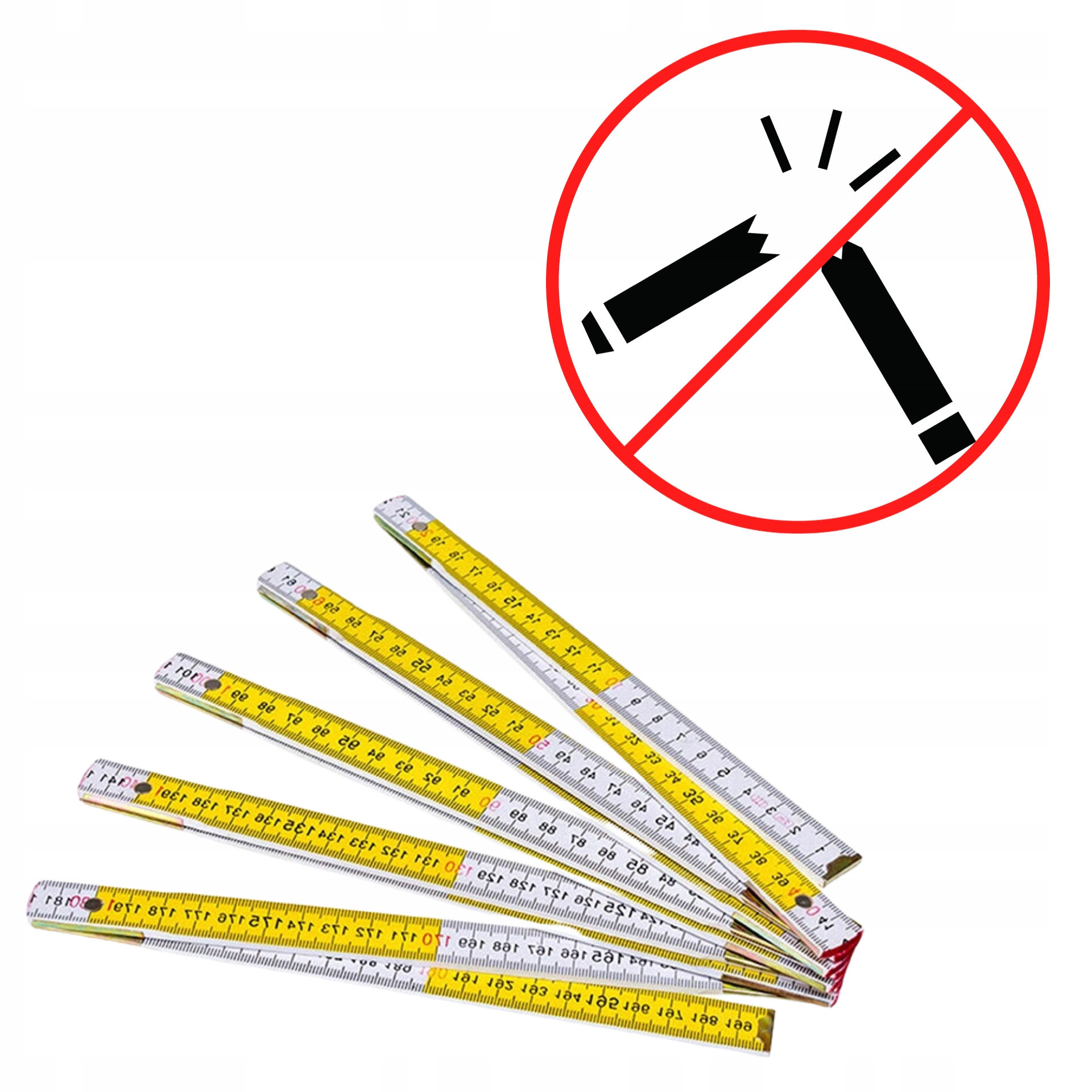 MIARA SKAŁADANA miarka calówka drewniana SOLIDNE BUKOWE DREWNO 2m Rodzaj miara składana