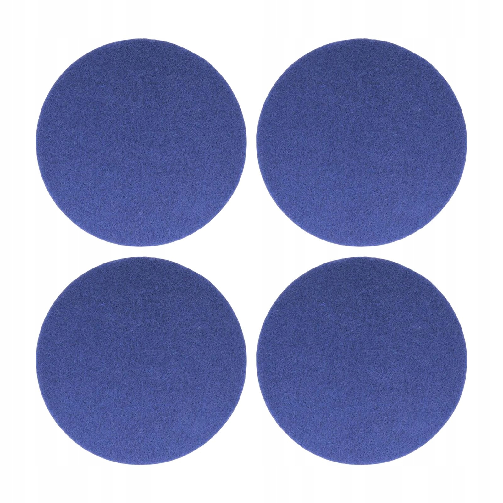 

Okrągłe wymienne nakładki do mopa elektrycznego 16,5 cm niebieskie