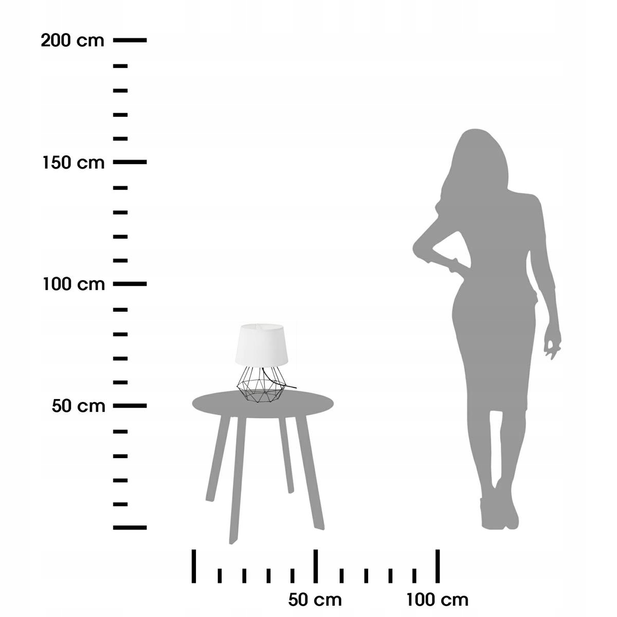Lampka nocna biurkowa stołowa Led glamour E27 Marka HowHomely