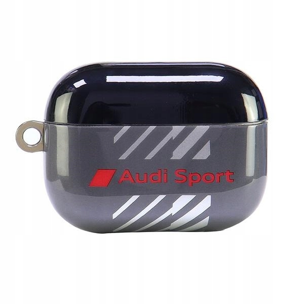 Etui na AirPods Pro 2 Audi IML Sport czarne AUS-IMLAPP2-RSQ/D1-BK