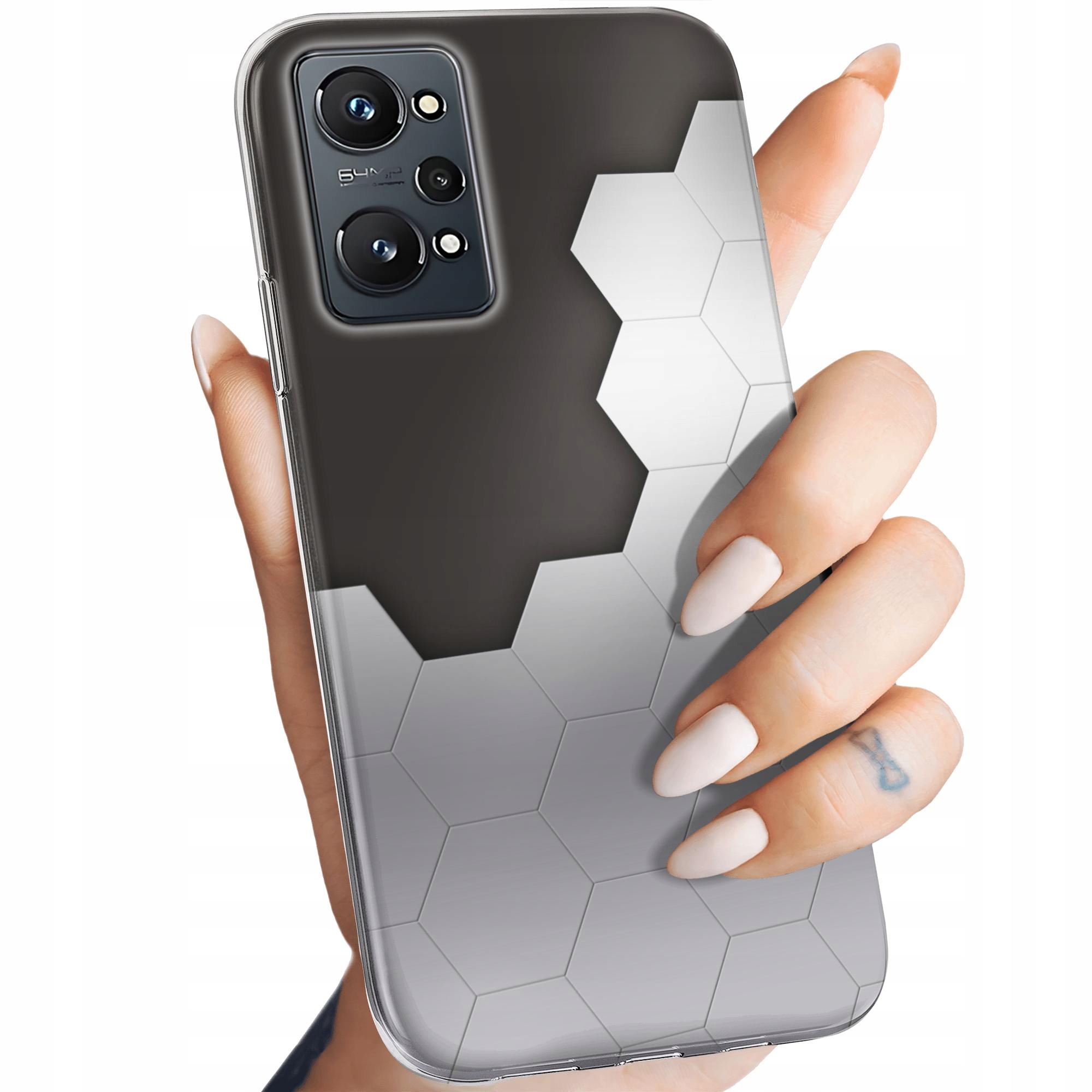 

Etui do Realme Gt Neo 2 Szare Metallic Grey