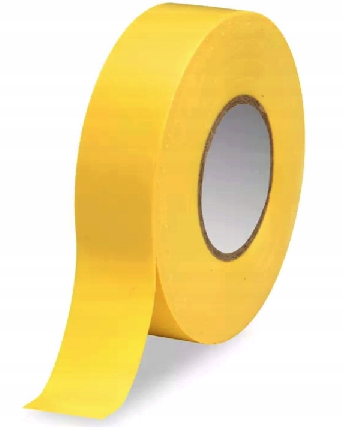 

Taśma Izolacyjna Izolacja Żółta Premium 19MM/20M