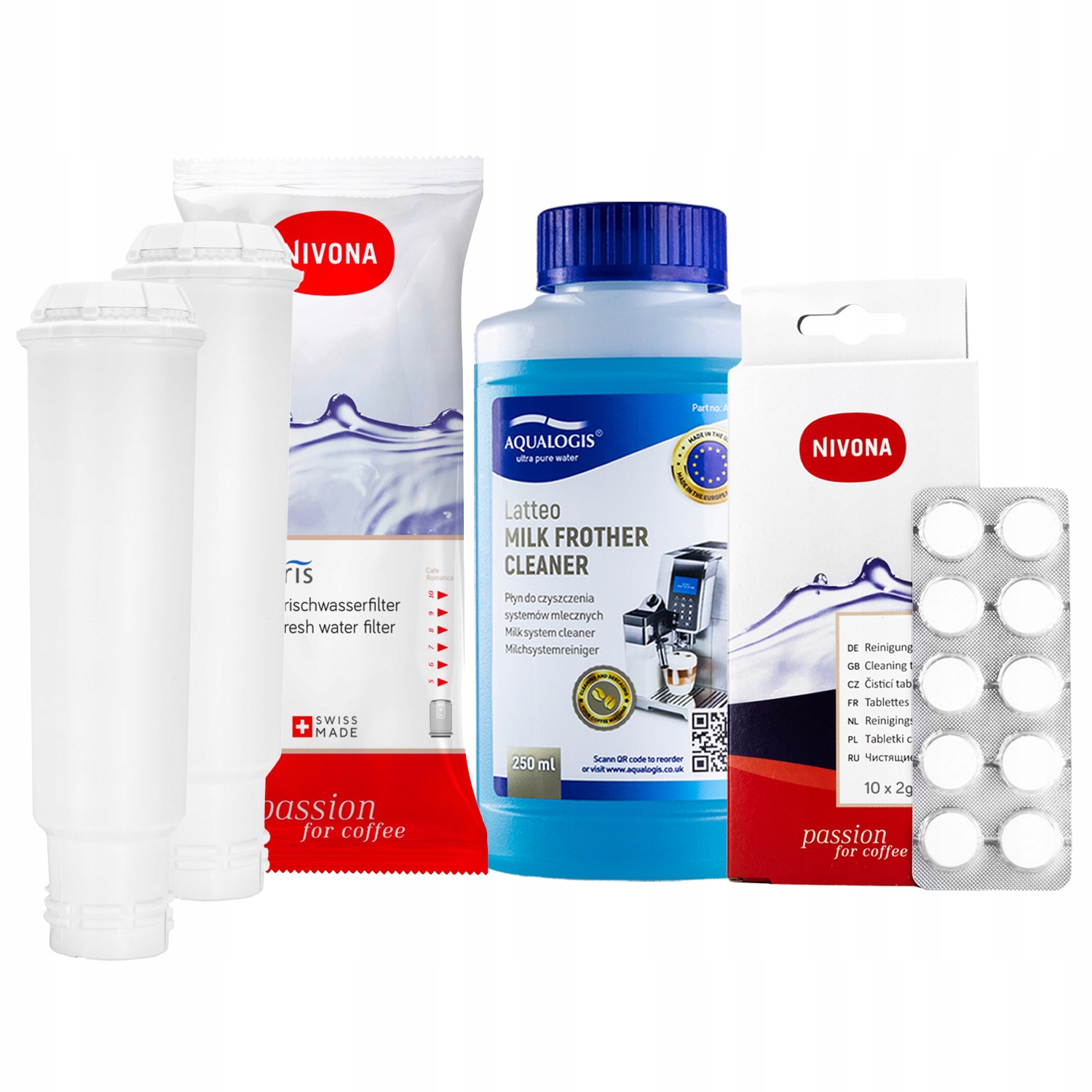 x2 Filtr vody pro kávovar Nivona Tablety NIRT701 Tekutina